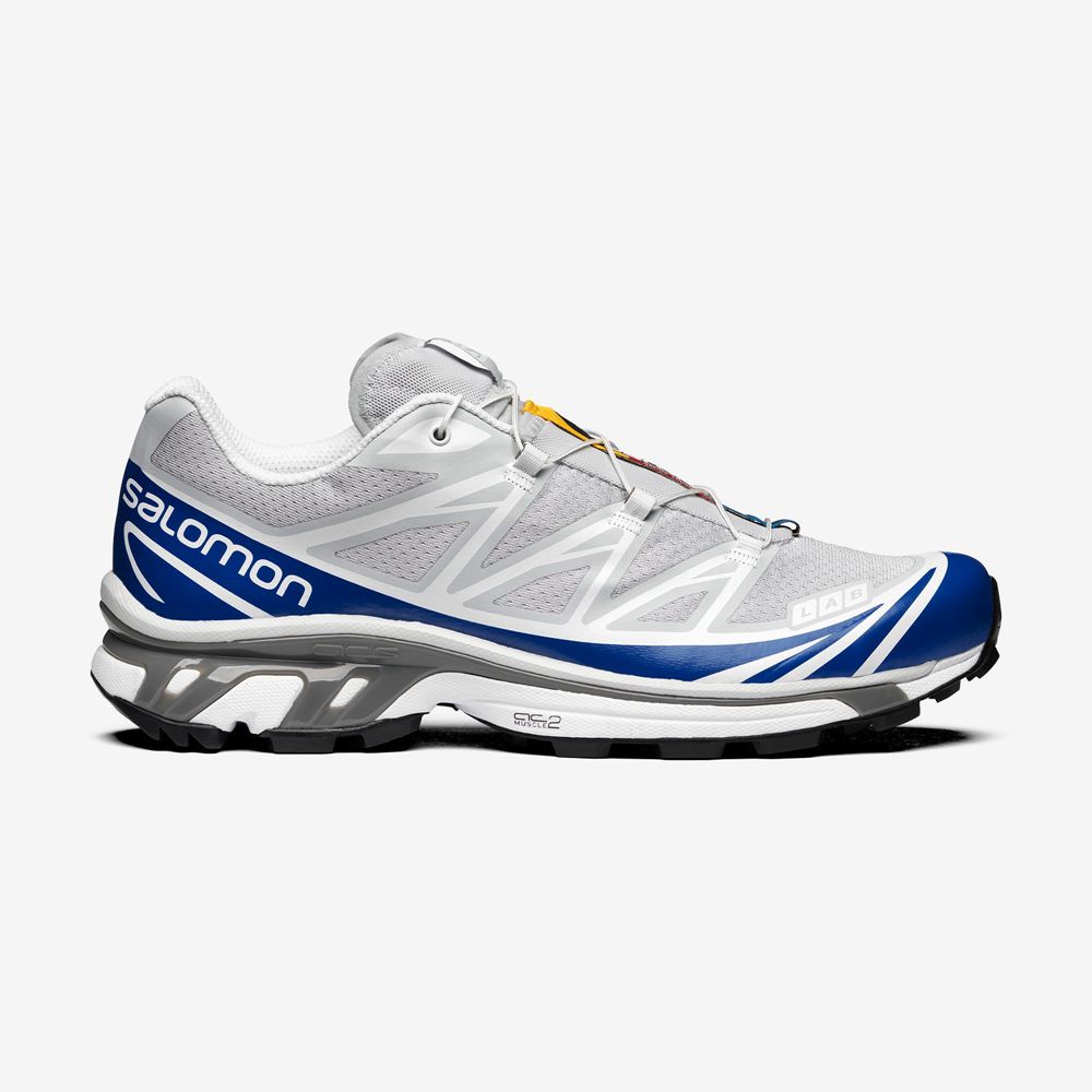 Salomon XT-6 Zapatillas Hombre - Azules / Blancas - Colombia (64351-LKHI)